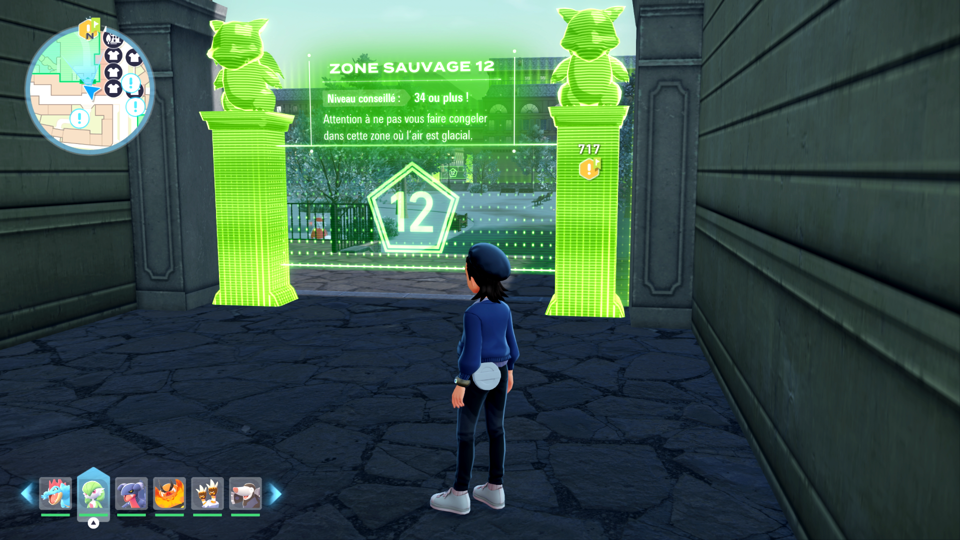 La liste complète des Pokémon de la Zone Sauvage 12 dans Pokémon Légendes Z-A